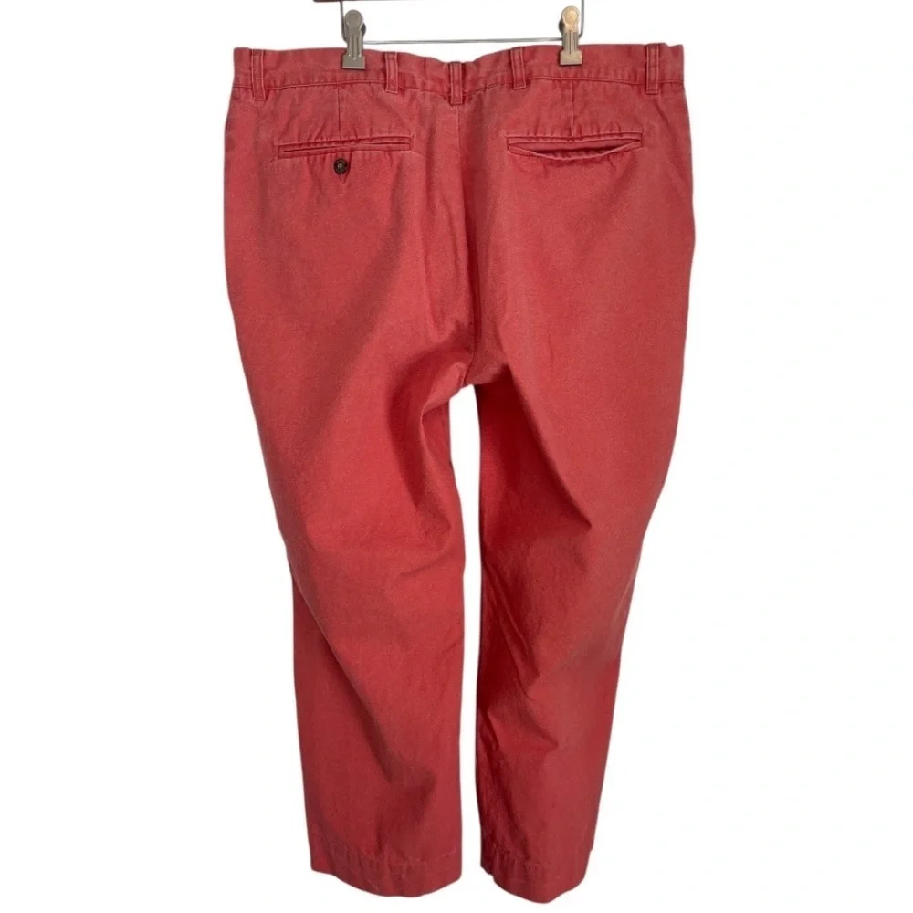 Murray’s Toggery Shop Men's 100% Cotton Salmon Colored Chino Pants